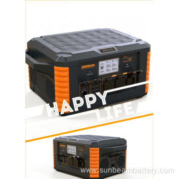 Portable battery box power station
